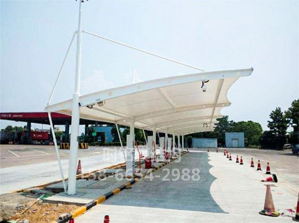 膜結構充電樁車棚維護工作主要有哪幾項